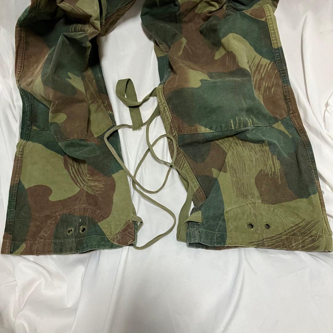 ベルギー軍　希少サイズ2 ブラッシュストロークカモ　実物　ヴィンテージ 官給品