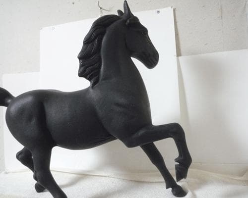 希少　南部鉄器　オブジェ　ホース　馬　置物　レトロ　インテリア