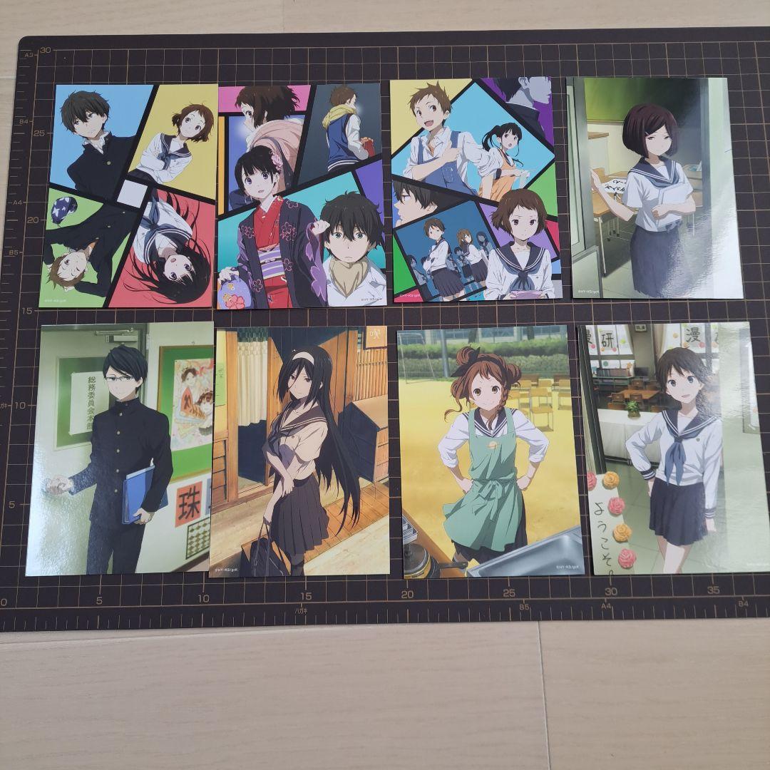 氷菓　ゲーマーズ　10周年 ミュージアム限定ブロマイド16枚セット