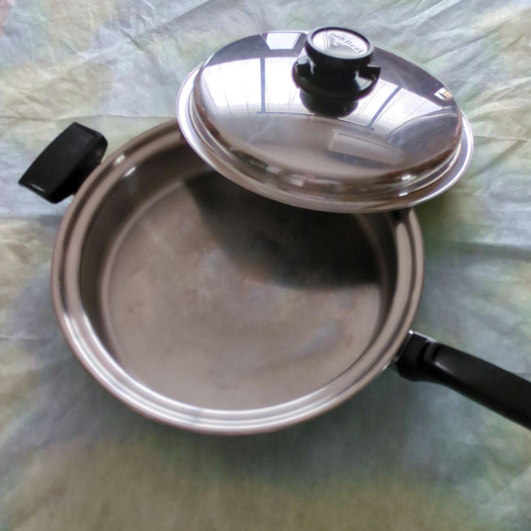 JUKI CookBest 　フライパン　鍋 ステンレス製 　蓋付き　値下げ