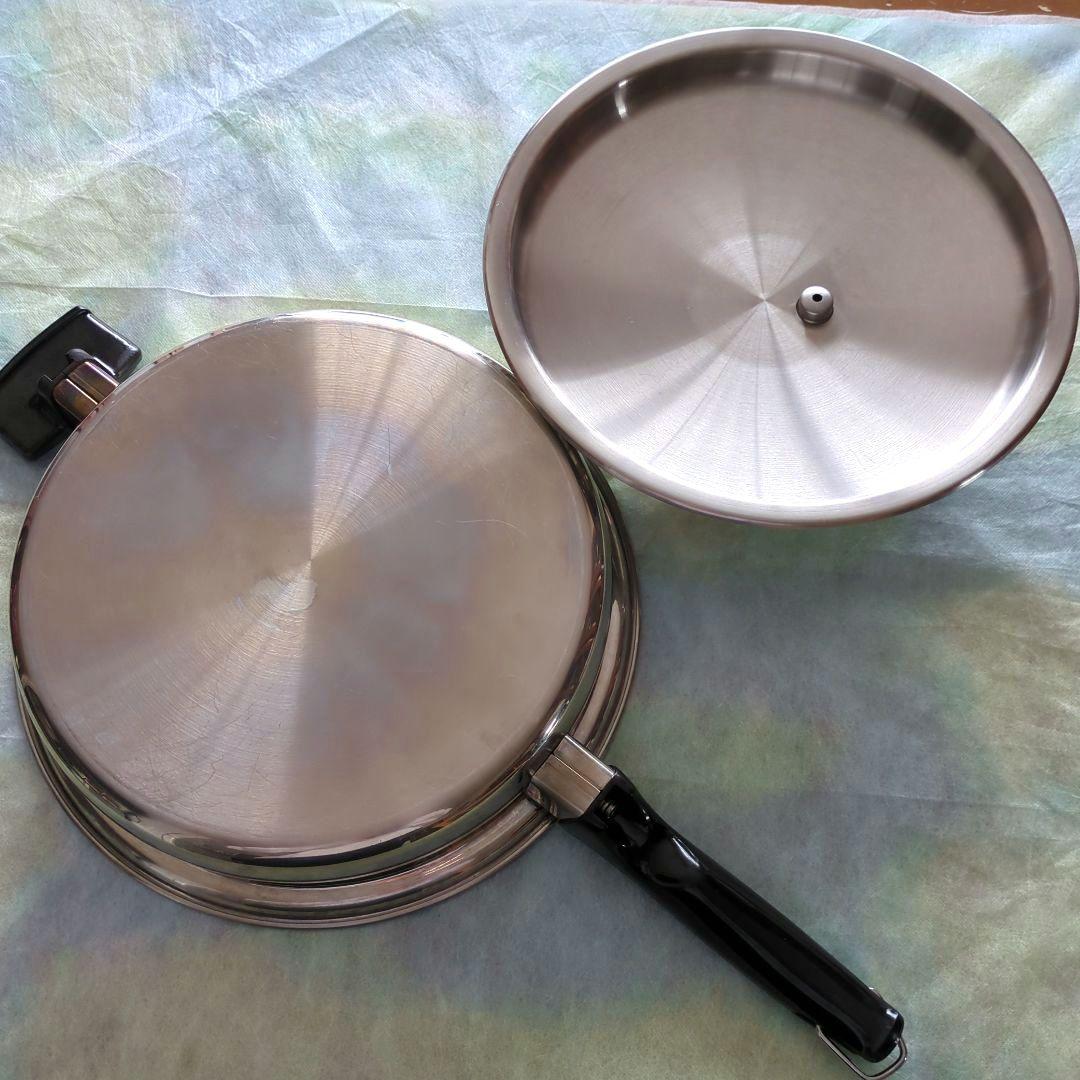 JUKI CookBest 　フライパン　鍋 ステンレス製 　蓋付き　値下げ
