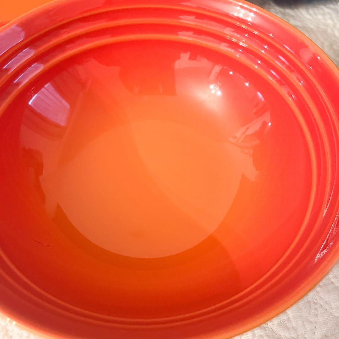 ⑨LE CREUSET スクエアプレートボウル 食器セット 4点 ルクルーゼ 皿