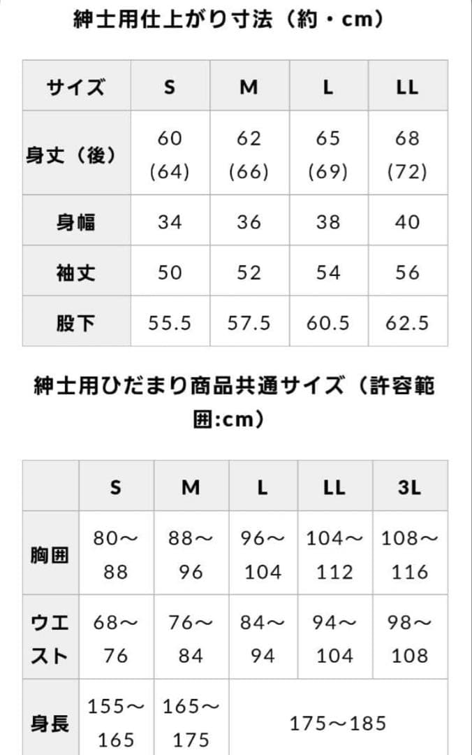 新品未使用　ひだまり　エベレストプロ　紳士　前開きタイツ