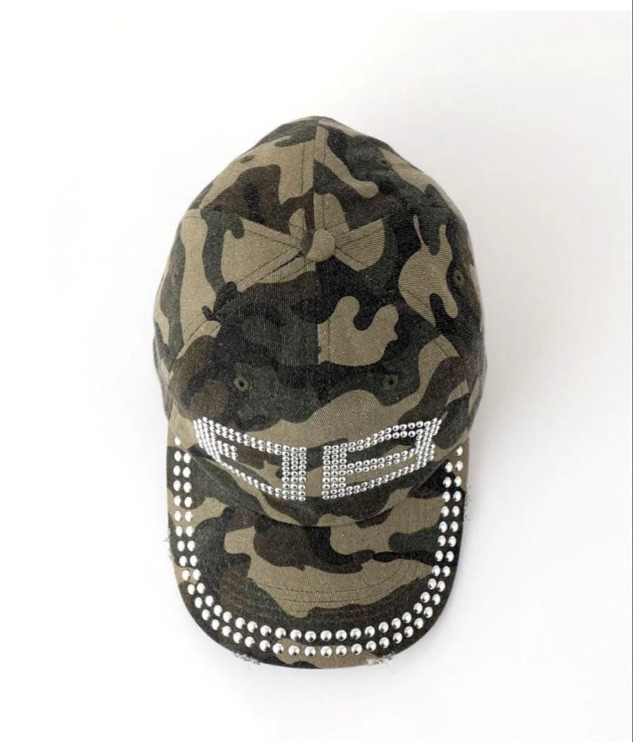 新品 BEEDEN STUDS DAMAGE CAP カモ 未開封品