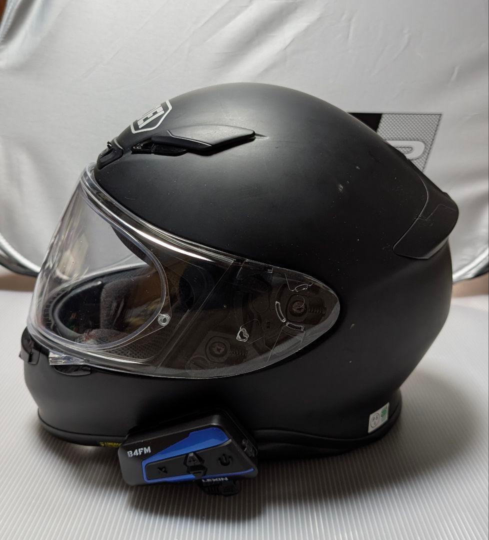 ✦即納　SHOEI Z-7 M マッドブラック インカム付