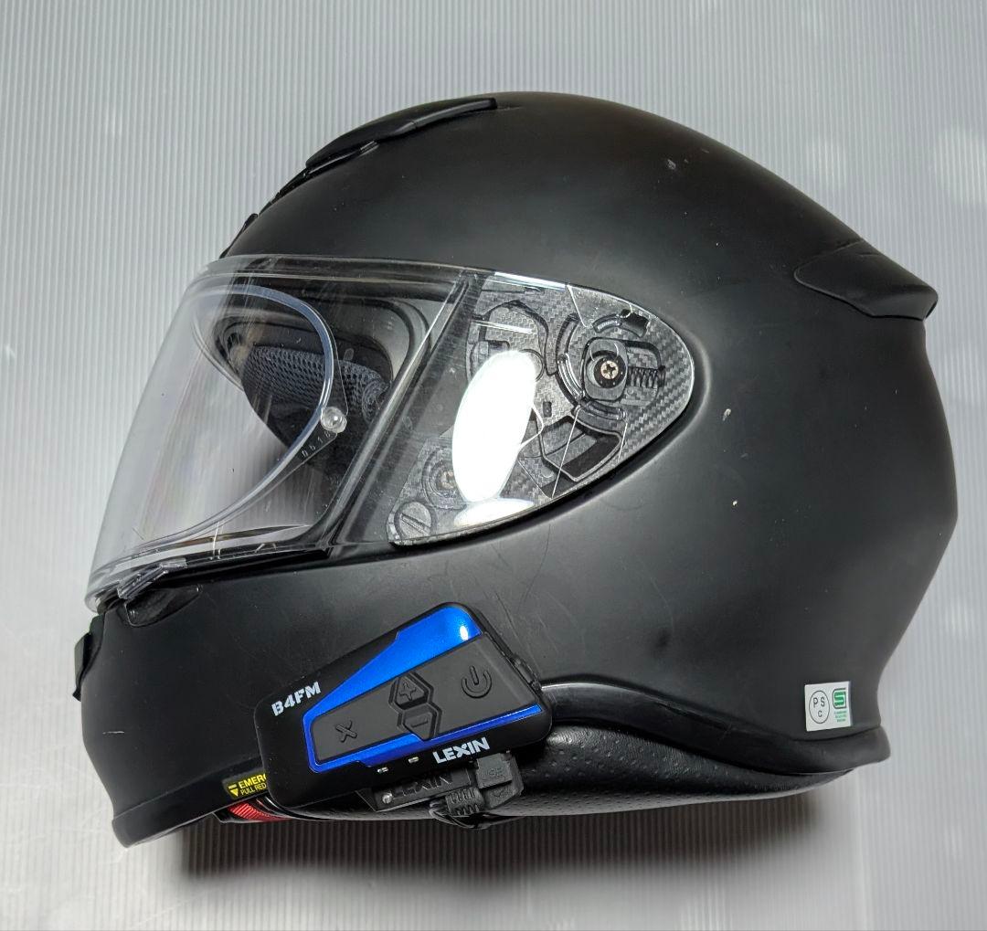 ✦即納　SHOEI Z-7 M マッドブラック インカム付