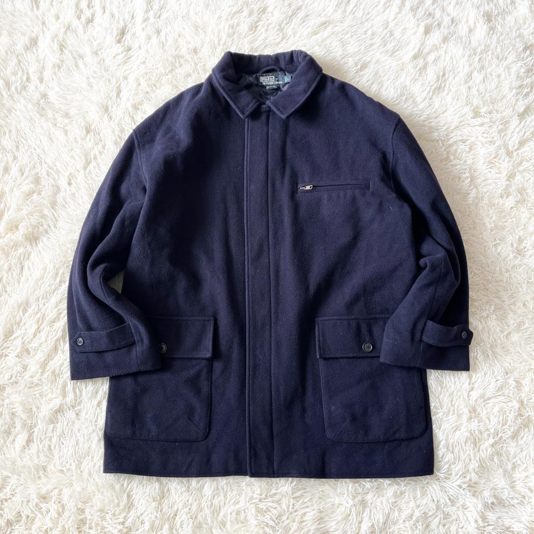 く*ま様 【入手困難】Polo Ralph Lauren ウールジャケット 紺