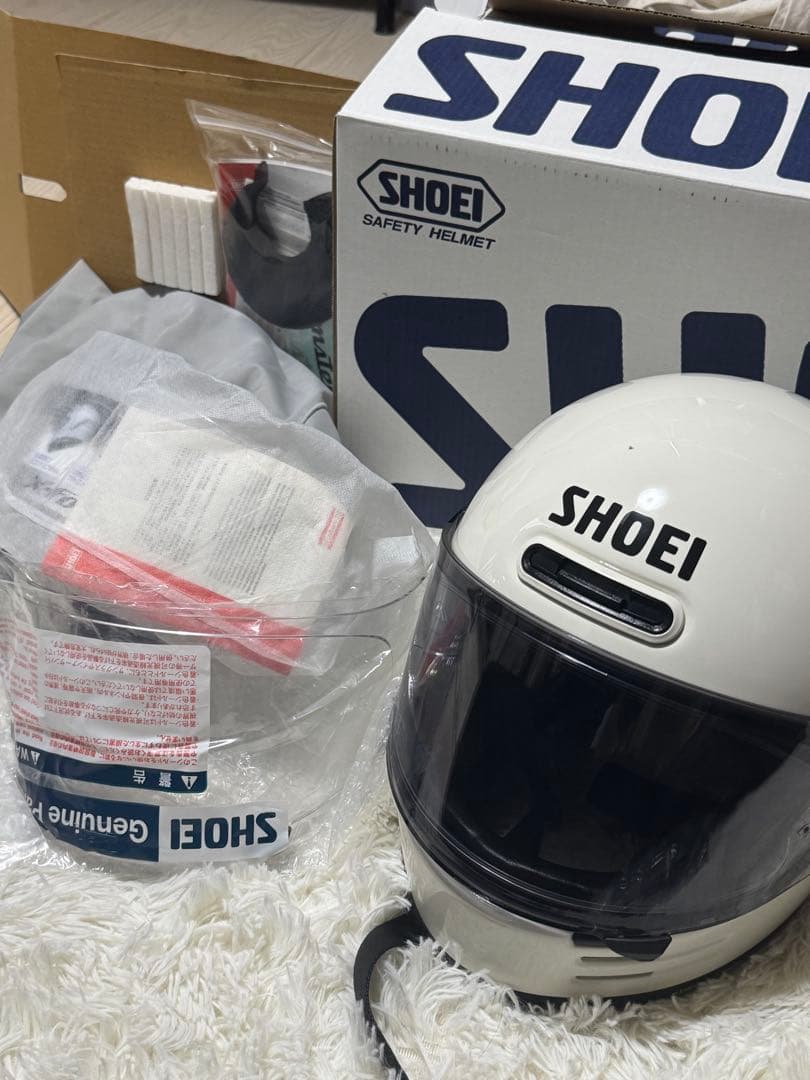 【良品】SHOEI glamster ホワイト L