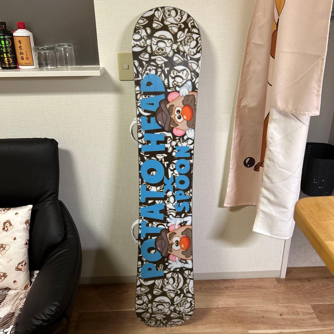 Spoon スノーボード 150cm & K2 ビンディング 2点セット