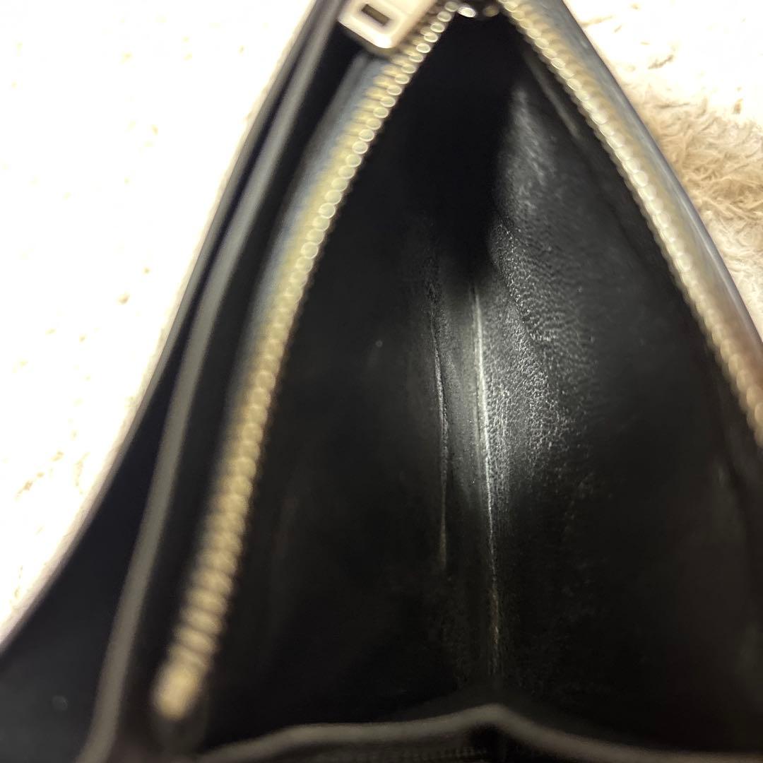 JIL SANDER ジルサンダー　ブラック 二つ折り財布