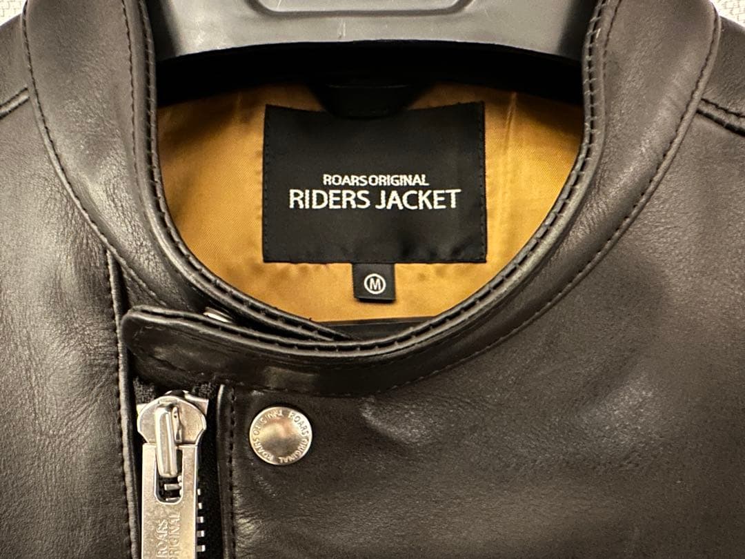 ロアーズオリジナル ライトライダースジャケット ブラック M