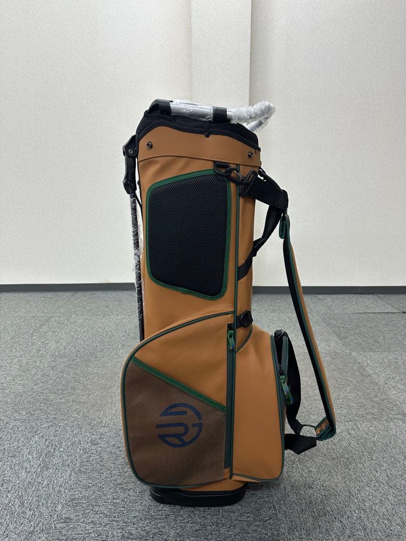 【新品未使用】SRG 0711 ゴルフ キャディバッグ ブラウン カーキ