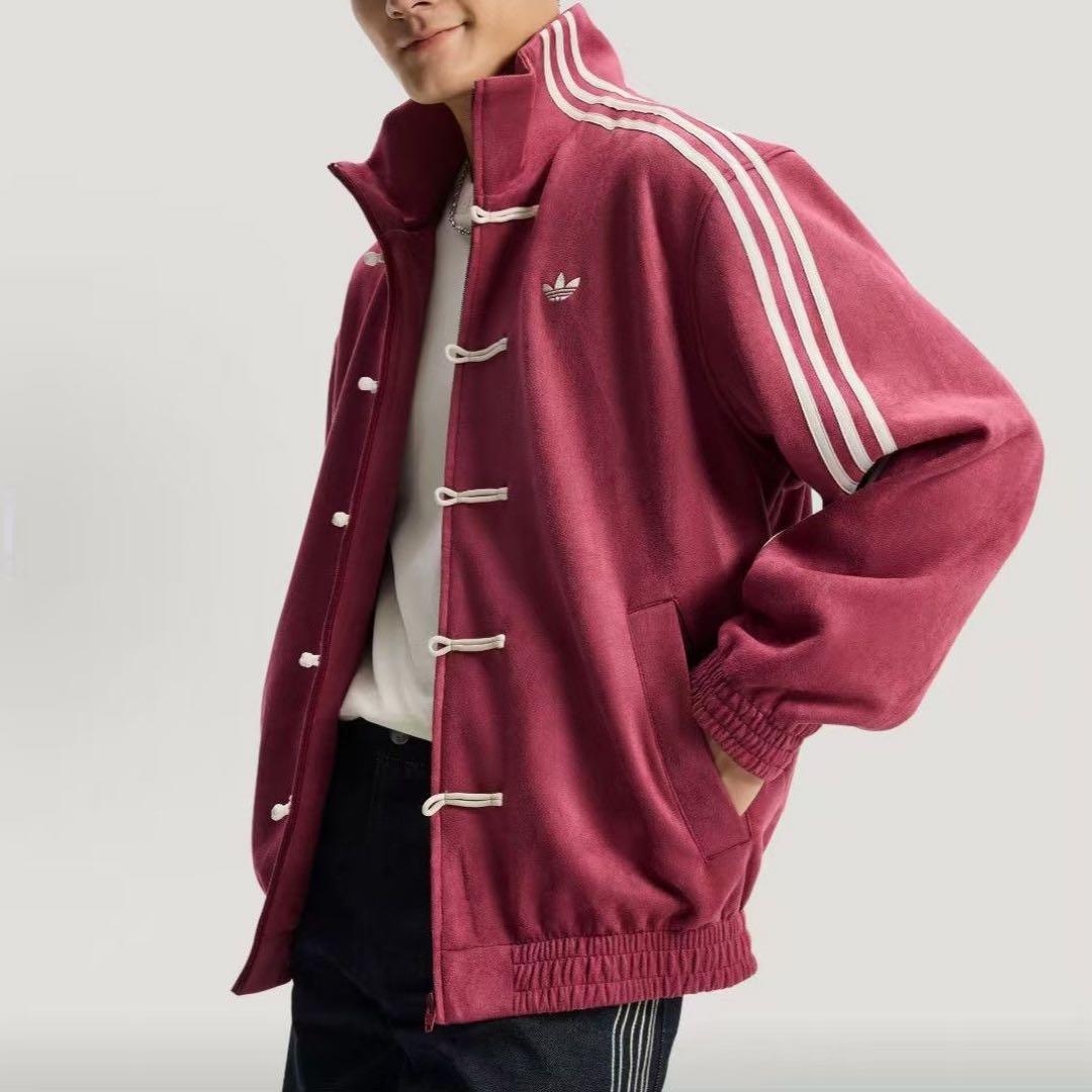 adidasアディダス 中国限定 蛇年トラックジャケット赤　Sサイズ