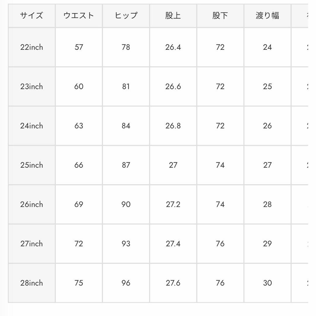 MOUSSY MVS FLARE 25インチ