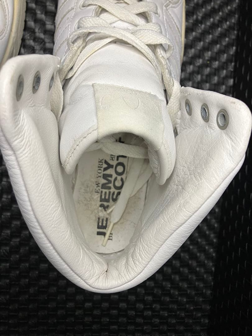アディダス adidas ジェレミースコット ハイカット 白White