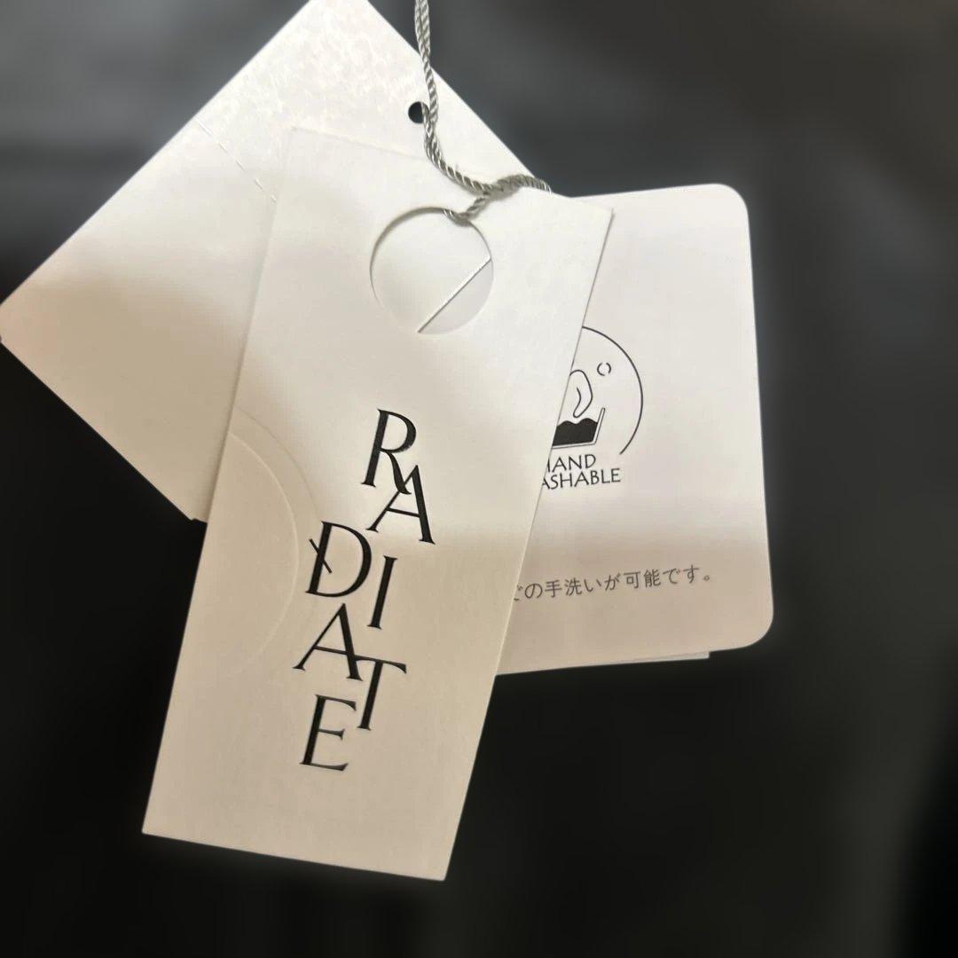 ねち RADIATE フェイクレザーフリルジャケット新品未使用　ラシュッド