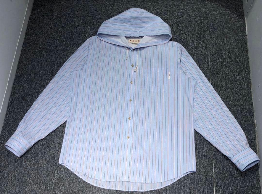 MARNI マルニ HOODIE SHIRTS フーディー シャツ