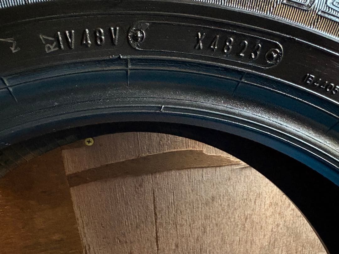 DUNLOP 2023年製155/65R14 中古タイヤ4本セット 送料　無料