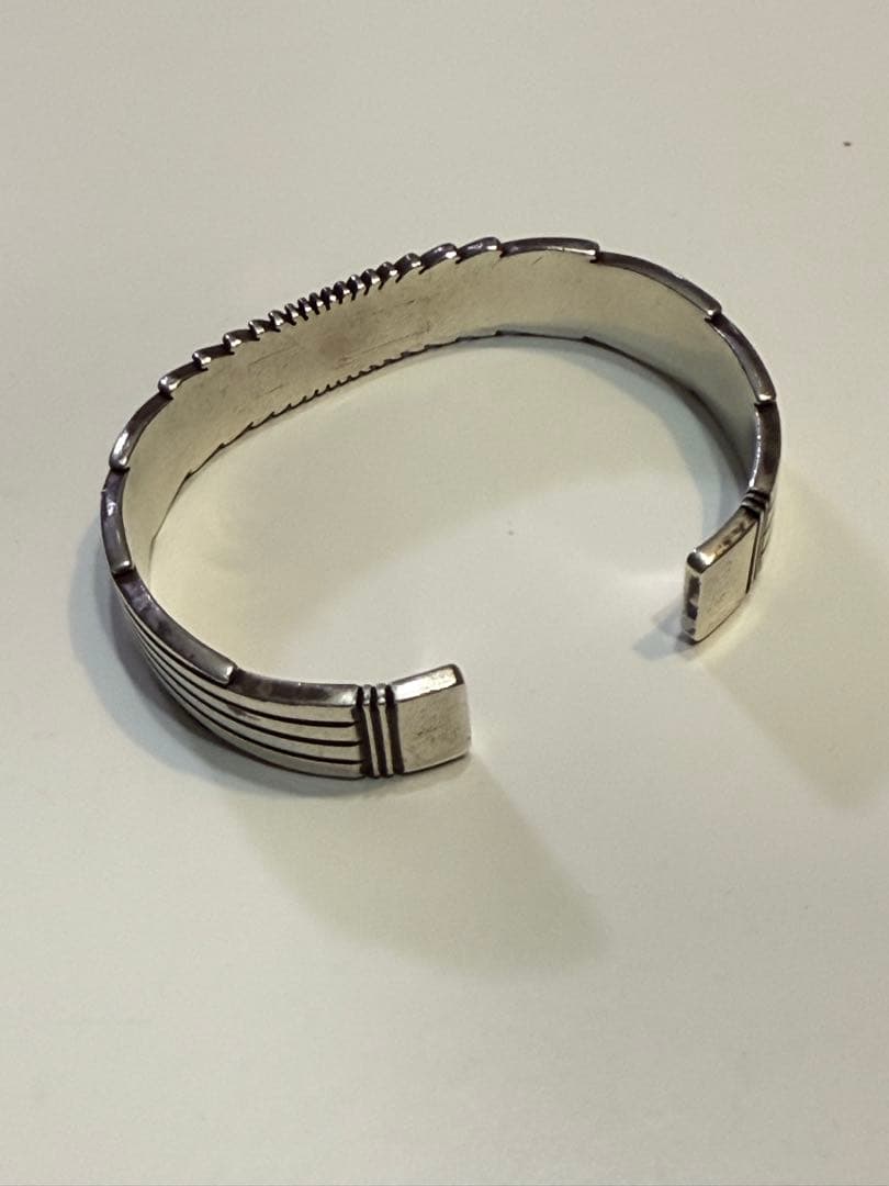 Navajo バングル PAT BEDONI サンバースト 14K シルバー