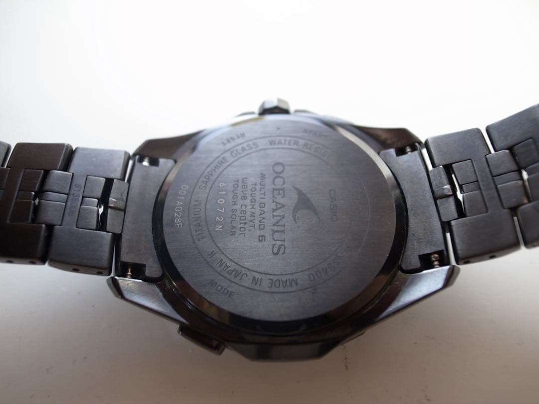 カシオ　オシアナス　マンタ　OCW-S3400