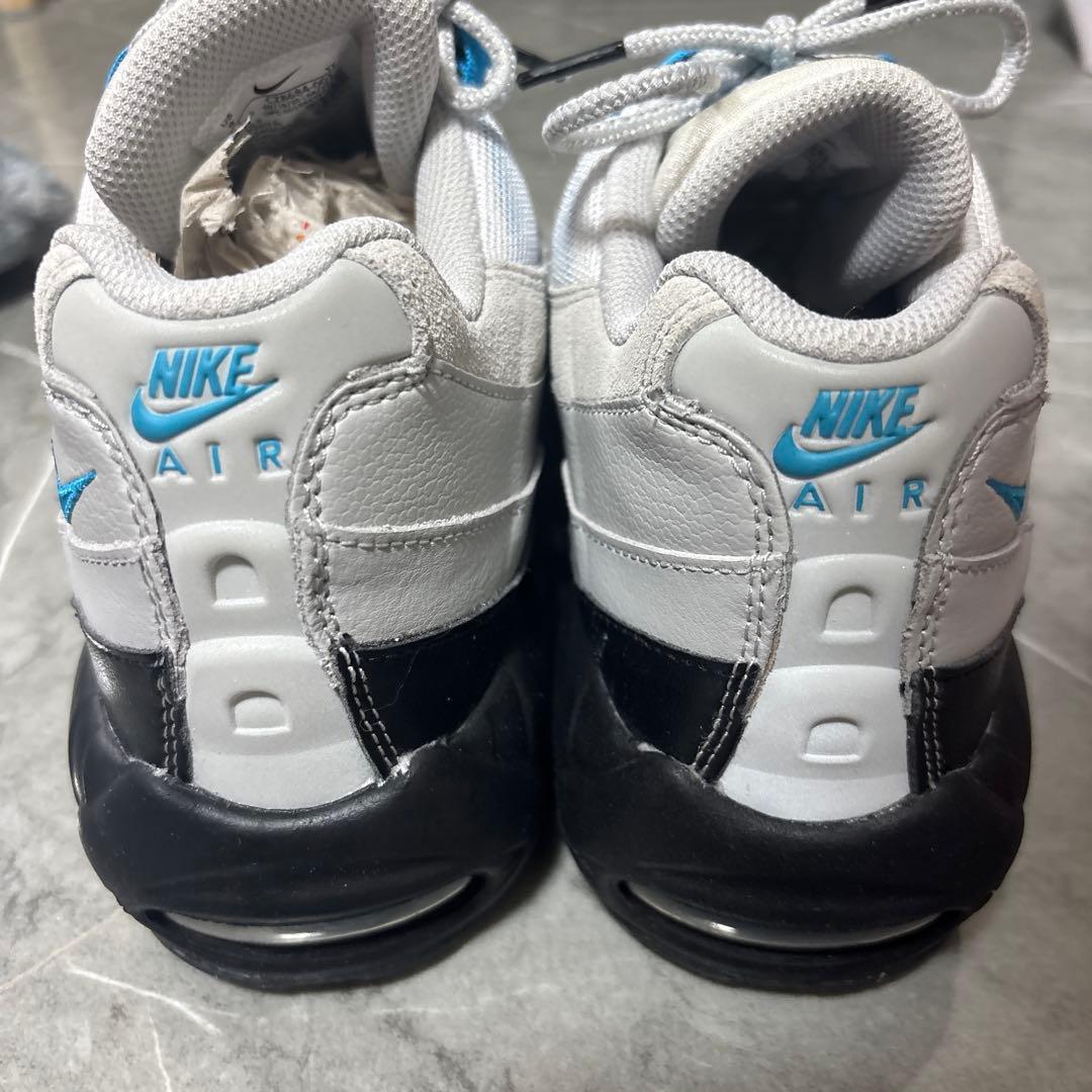 NIKEエアマックス95レザーブルー
