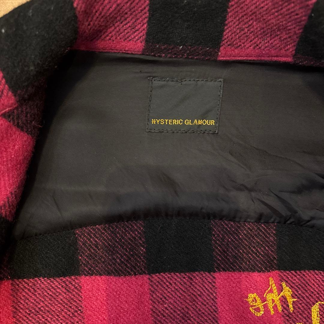 【美品】HYSTERIC GLAMOUR チェック柄ジャケット サイズM