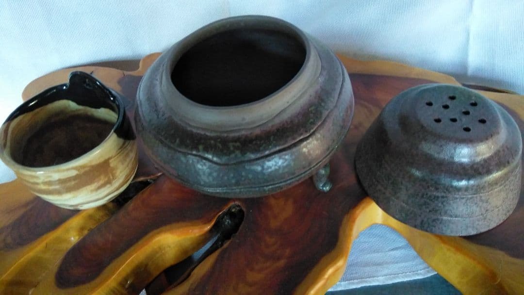 香炉 陶器 手作り