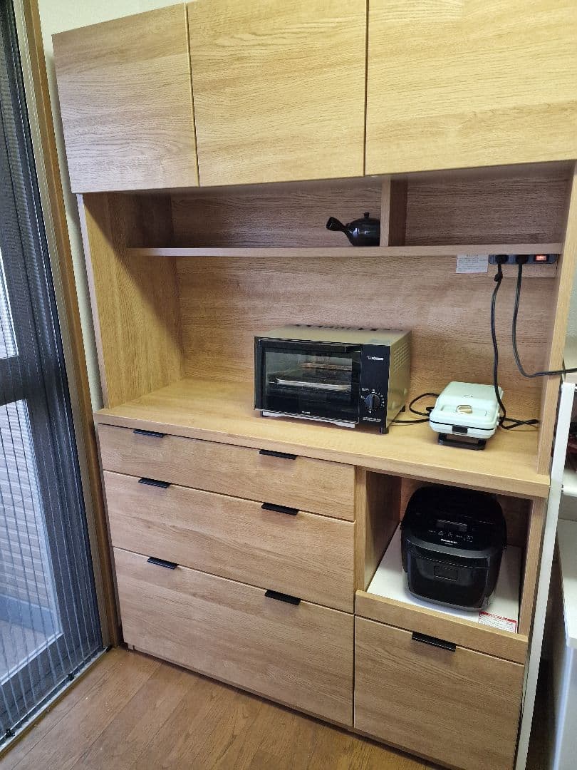 ニトリキッチンボード（エトナ120kb　lbr)