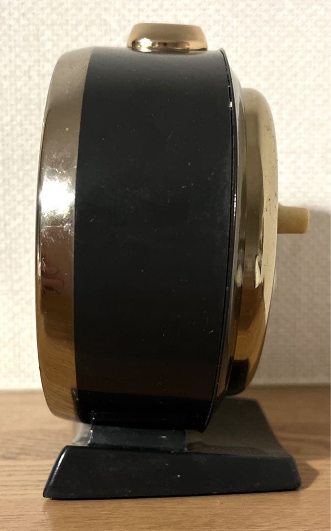 SEIKO 置時計　ゼンマイ式　目覚まし機能付　昭和レトロ　2 JEWELS