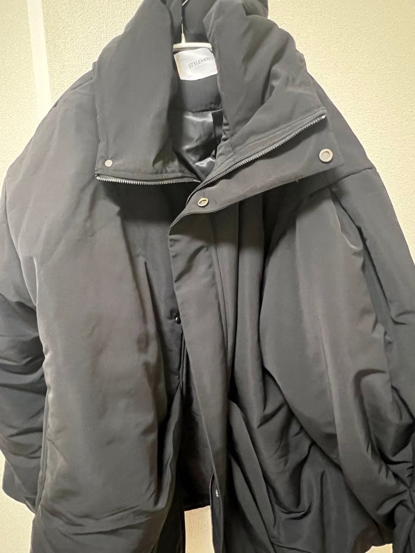 STYLE MIXER バッファーボリュームコート　ブラック