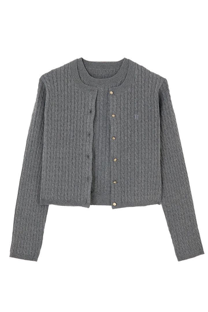 トップス Essential Classic Cable Knit Set