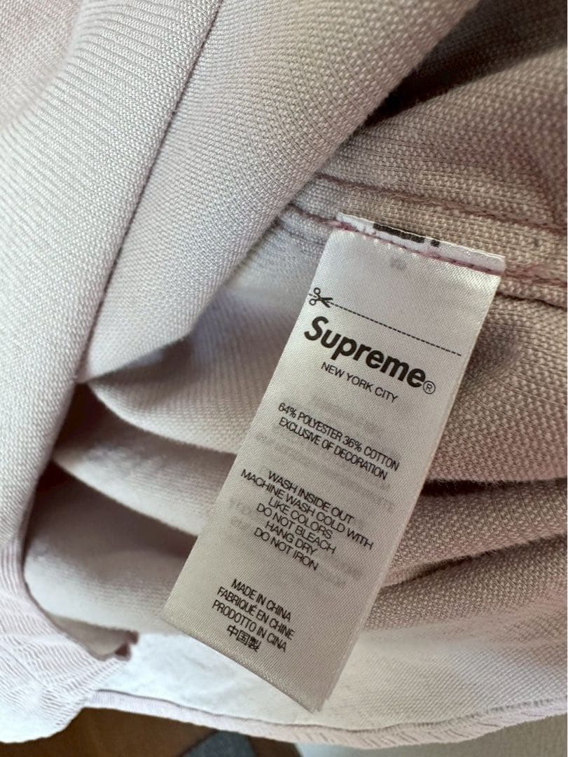Supreme Washed Corduroy Shirt M ダスティピンク