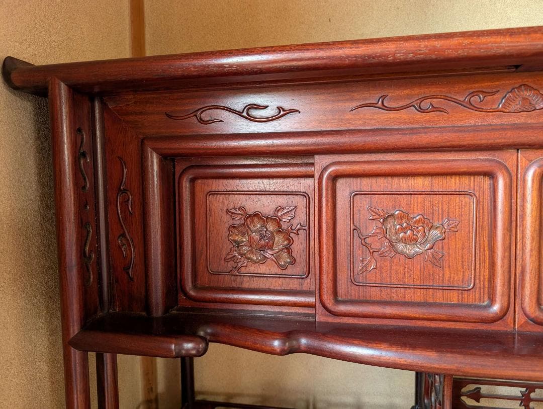 木製茶棚　和箪笥　飾り棚