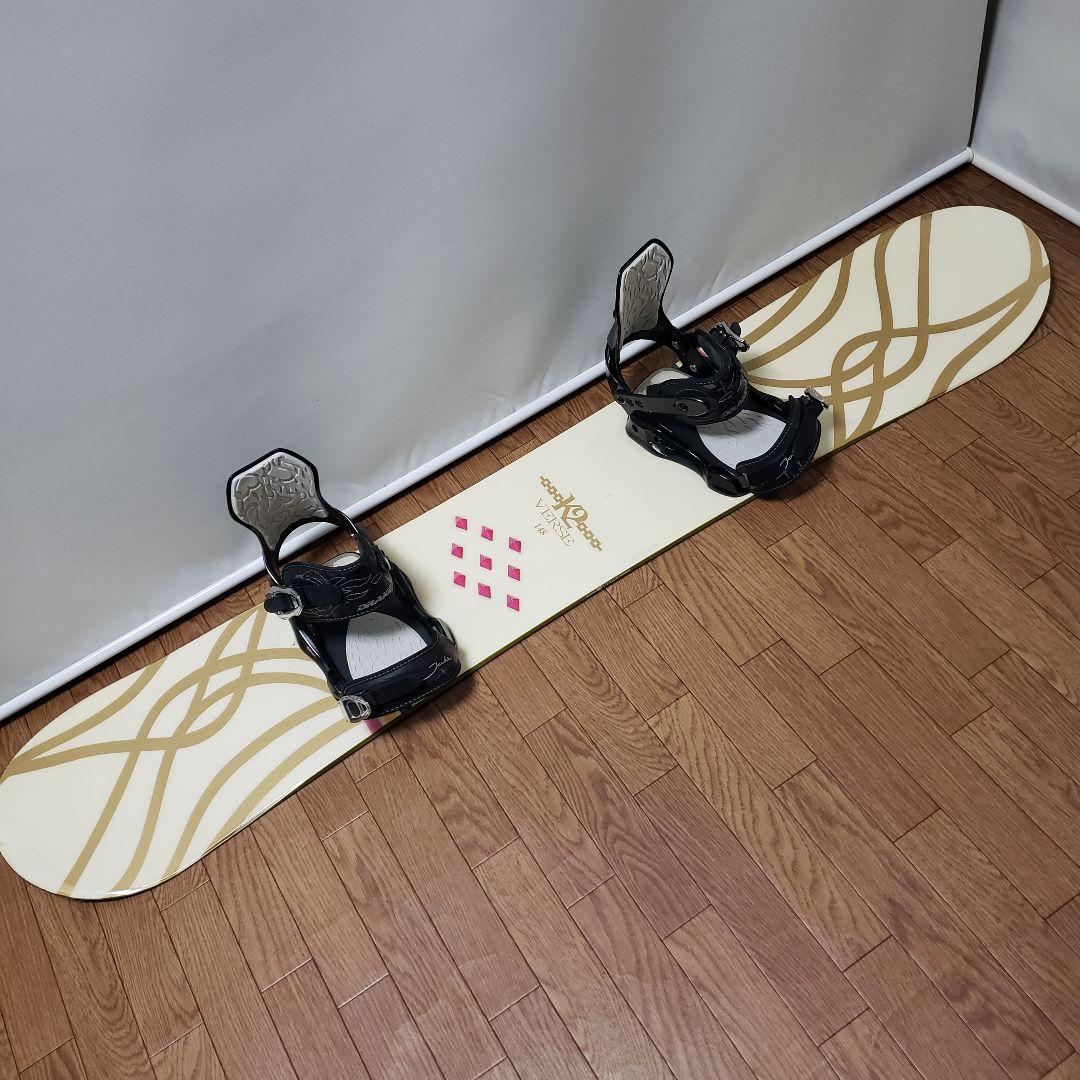 K2 DRAKE 148cm レディース スノーボードセット