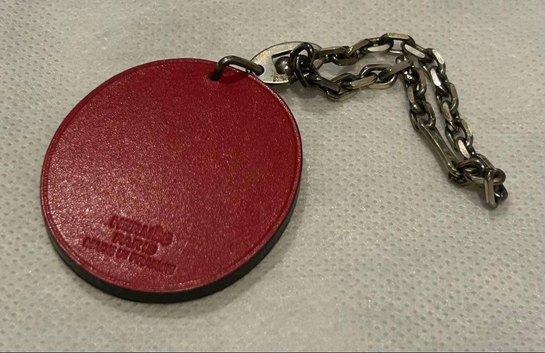エルメス　キーホルダー　てんとう虫　HERMES