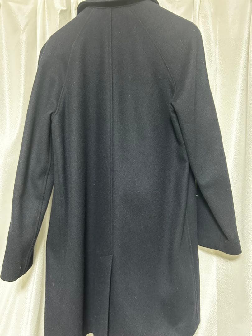 A.P.C. ネイビー ステンカラーコート ウール【美品】【値下げしました】
