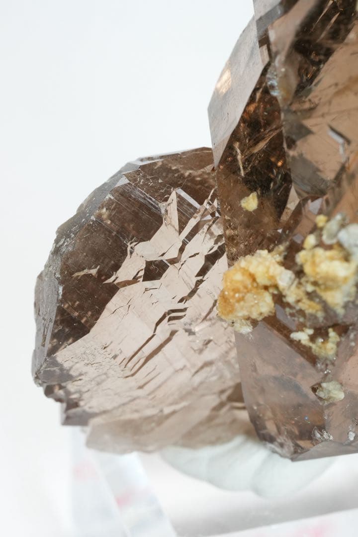 【両剣水晶on グインデル】 Gwindel フランス産 77×50×32mm