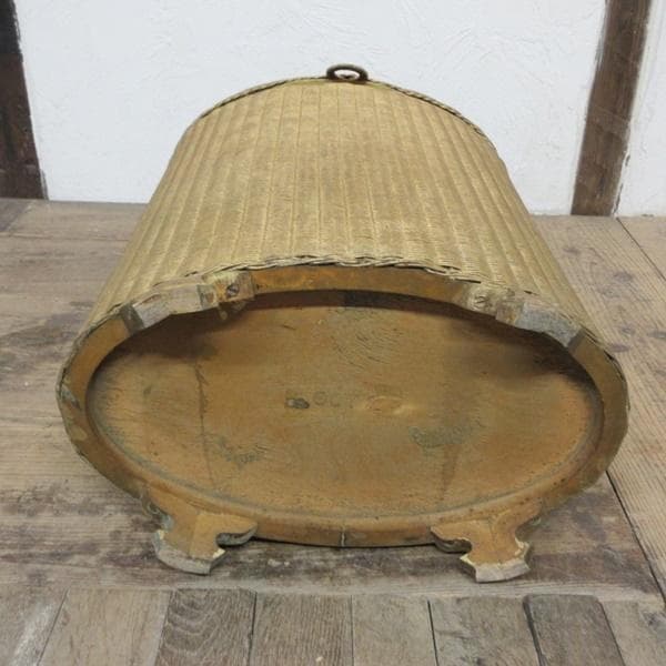 イギリス アンティーク 家具 ランドリーバスケット ボックス 英国 6038e