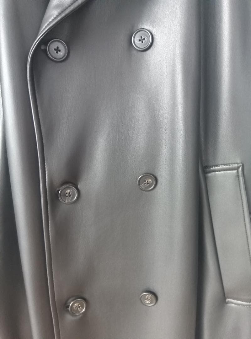 ［着用10回未満］ZARAコート　ブラック / サイズ : XL