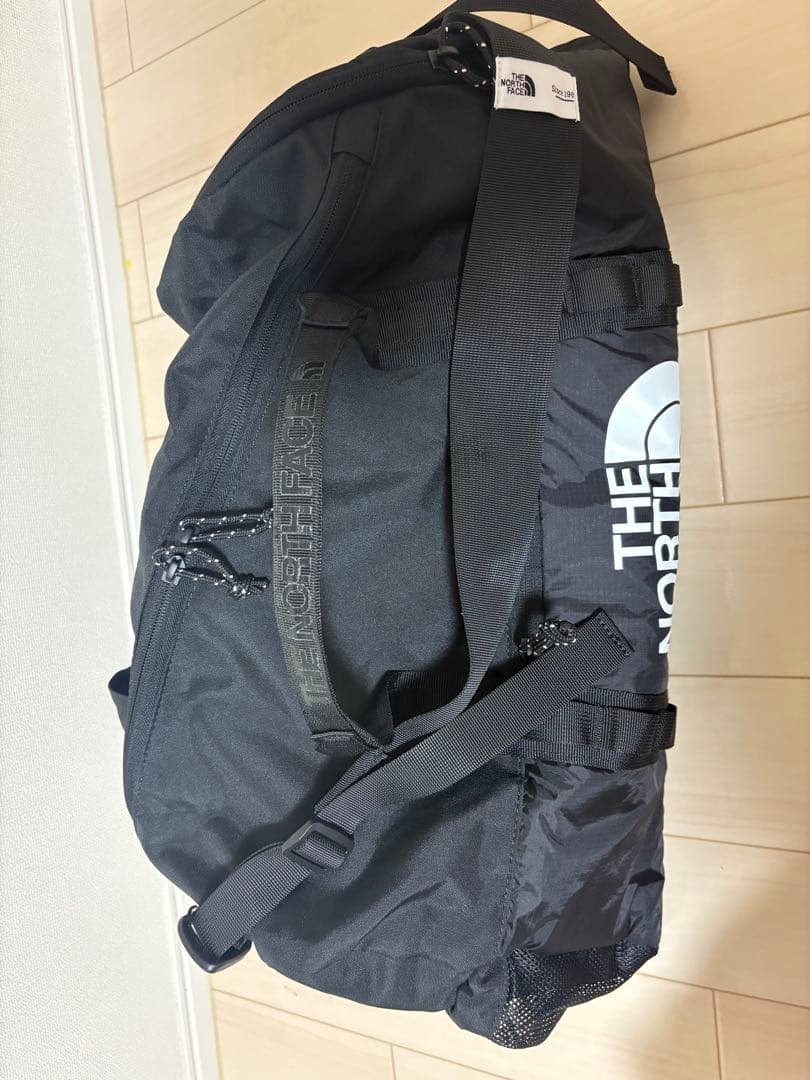 THE NORTH FACE ブラック ダッフルバッグ　ボストンバック