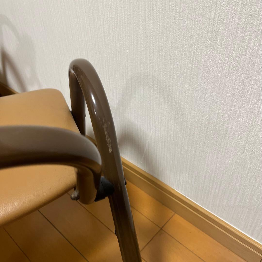 八木研 法事椅子 正座椅子 和室用 背もたれ付き 5脚セット スタッキング