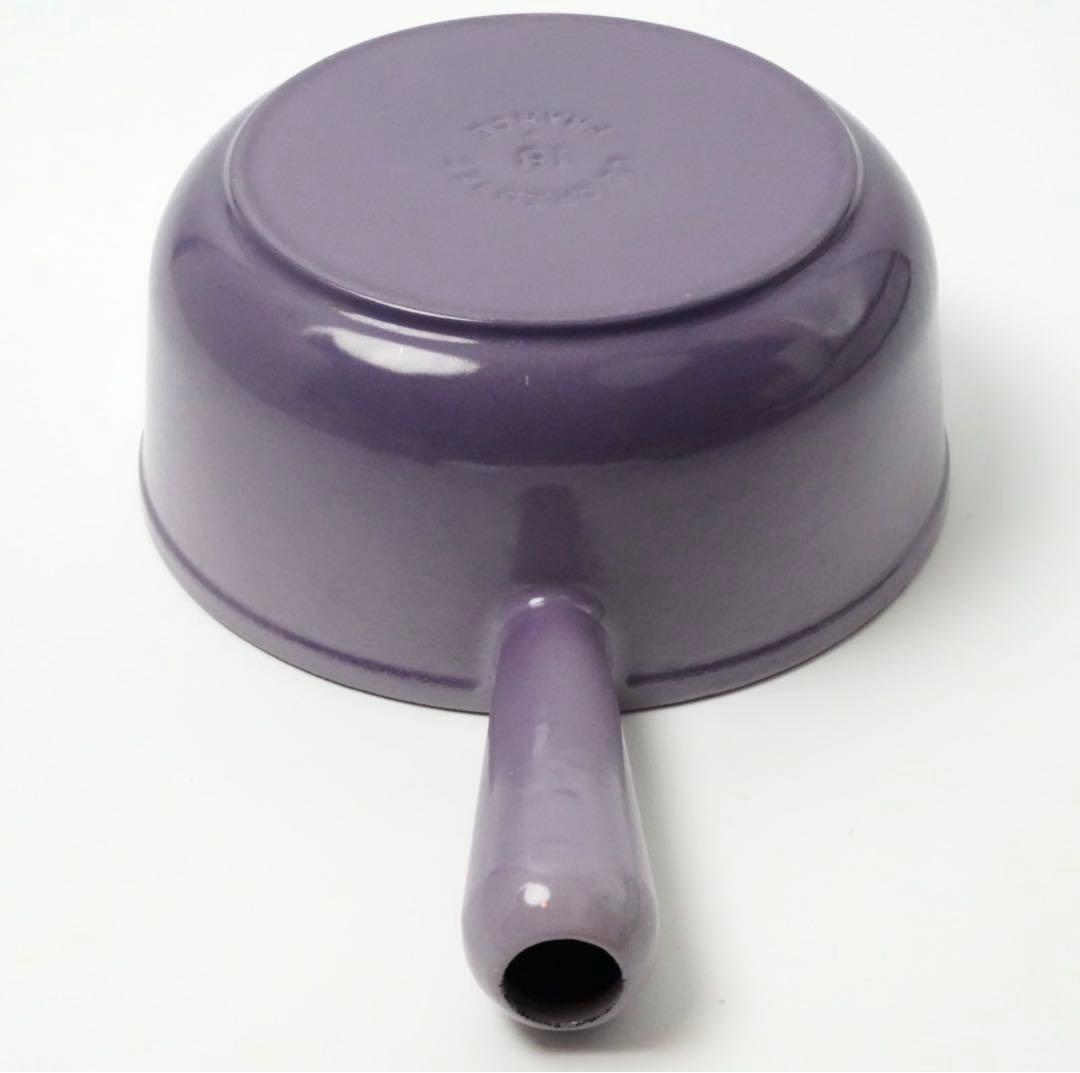 【美品】LE CREUSET　ソースパン　ブルーベルパープル　18cm