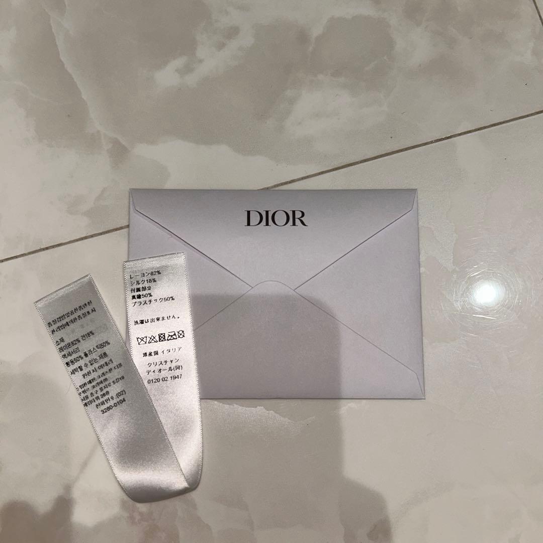 Dior ベルベット ヘアシュシュ 黒