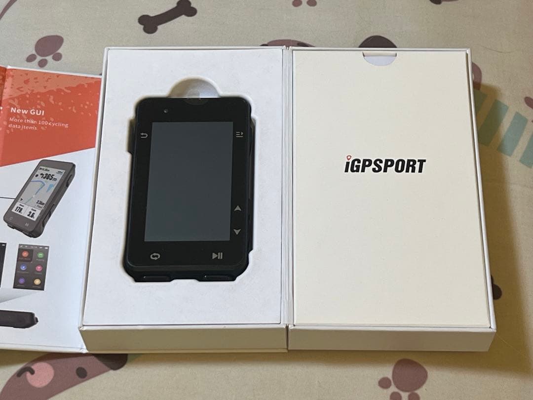 iGPSPORT GPS サイクルコンピューター iGS630 本体、センサー