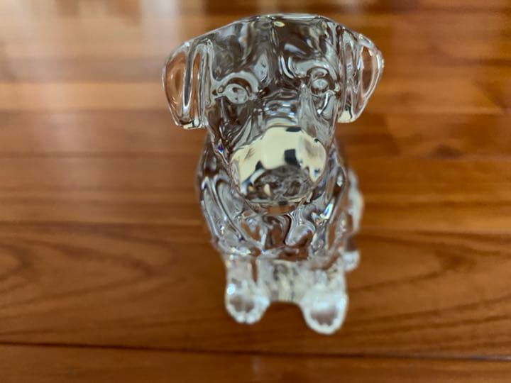 大幅値下げしました！高級クリスタル　犬　WATER FORD