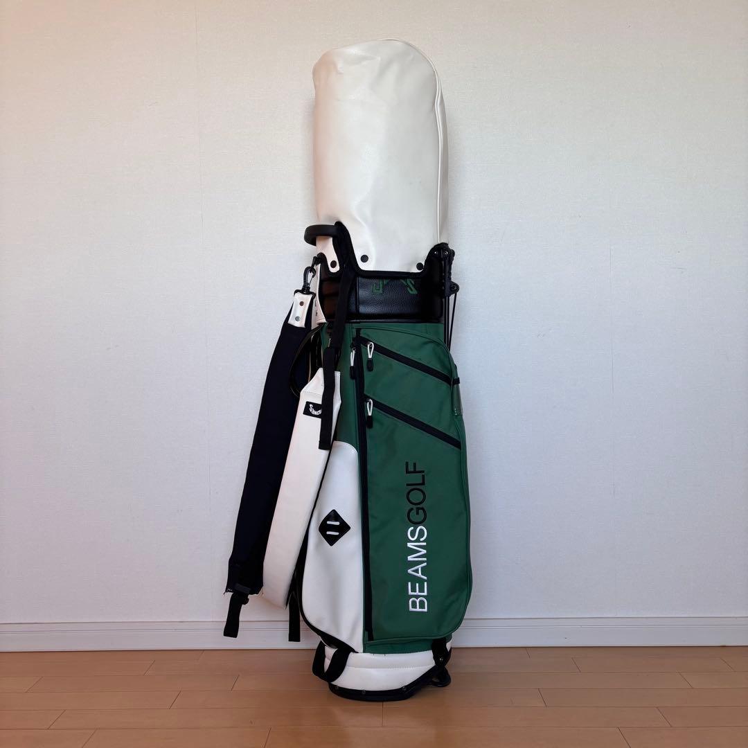 キャディバックJONES×BEAMS GOLF別注Trouper GREEN