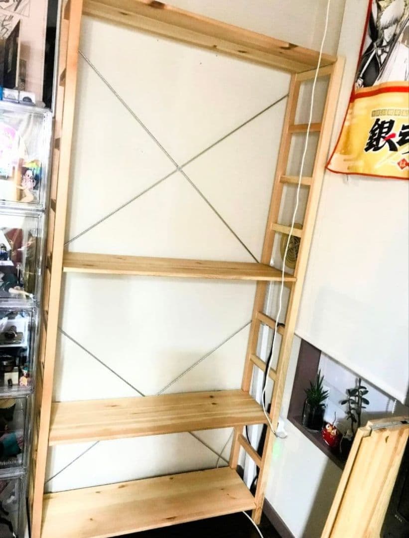 無印良品　パイン材ユニットシェルフ奥行２５ｃｍタイプ・８６ｃｍ幅・大