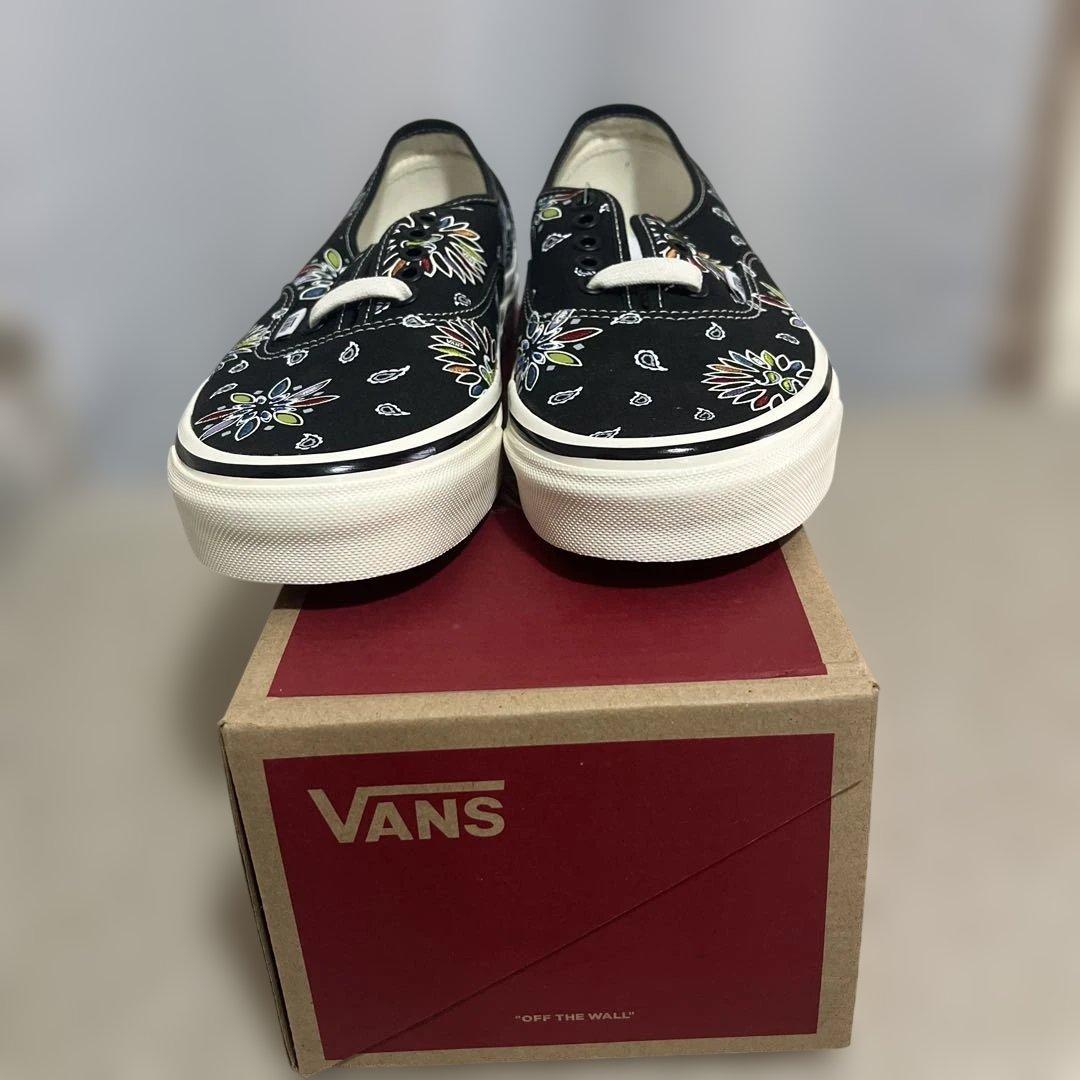 VANS Authentic 44 Dx ブラック/マルチカラー 9H
