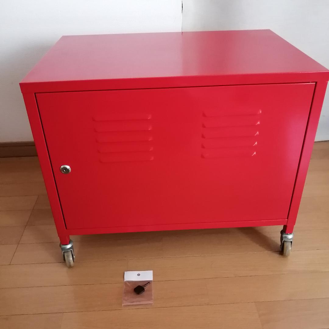 IKEA イケア PSキャビネット　赤
