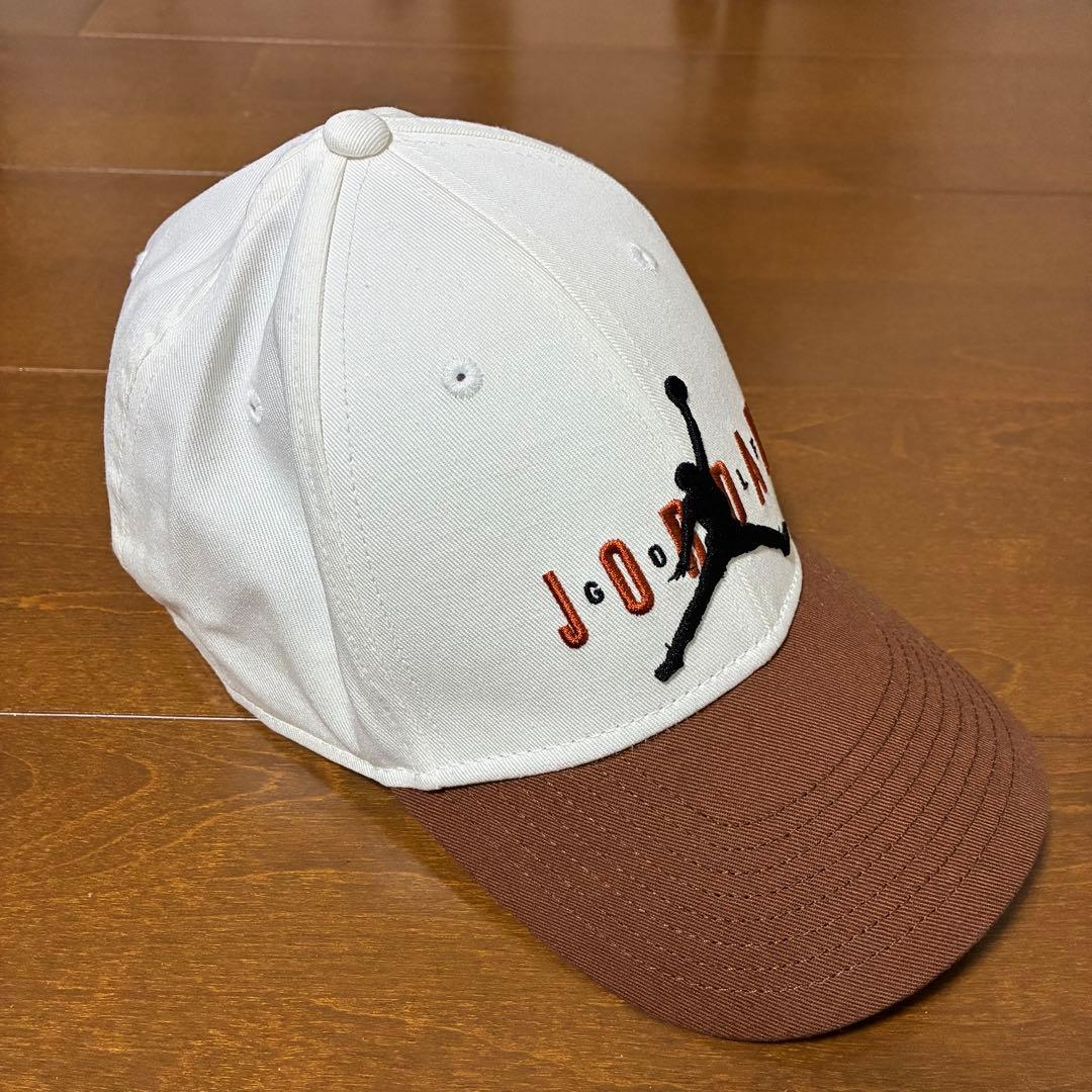 ジョーダン×イーストサイドゴルフ キャップ 美品 ホワイト / ブラウン